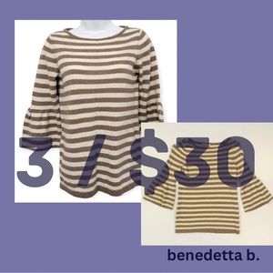 Benedetta B. - 3/$30 - XS - flare sleeve cashmere sweater